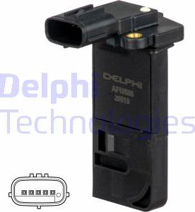 Delphi AF10506-12B1 - Air Mass Sensor parts5.com