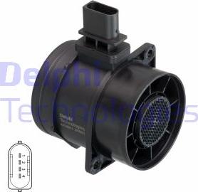 Delphi AF10511-12B1 - Air Mass Sensor parts5.com