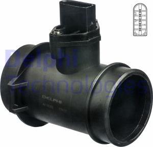 Delphi AF10282-12B1 - Air Mass Sensor parts5.com