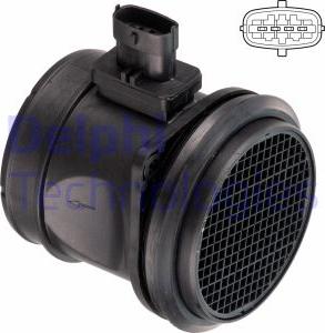 Delphi AF10726-12B1 - Medidor de la masa de aire parts5.com