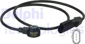 Delphi AS10207 - Knock Sensor parts5.com