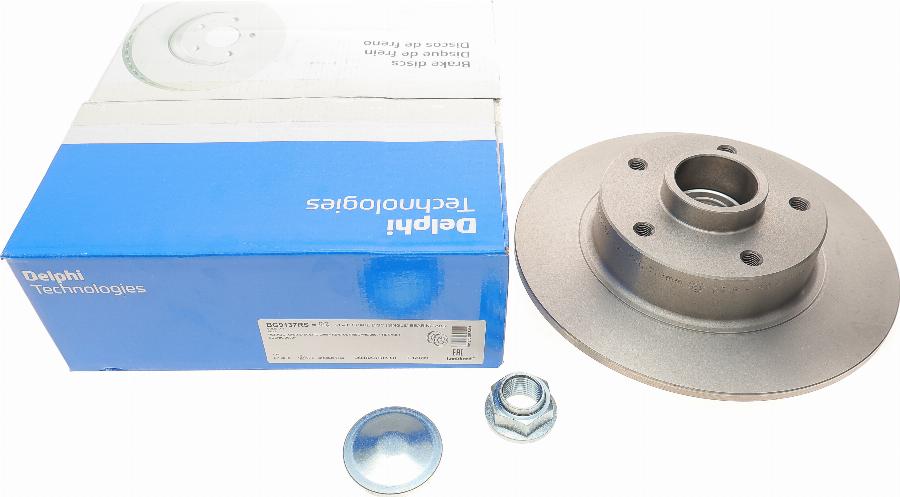 Delphi BG9137RS - Kočioni disk parts5.com