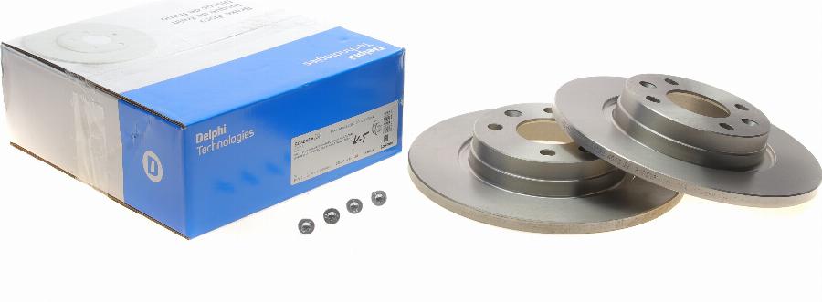 Delphi BG4045 - Féktárcsa parts5.com