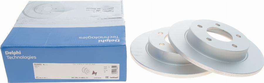 Delphi BG4025C - Féktárcsa parts5.com