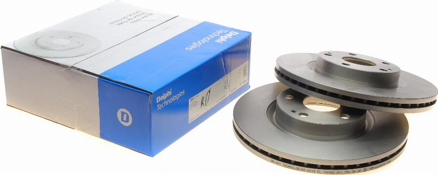 Delphi BG4113 - Kočioni disk parts5.com