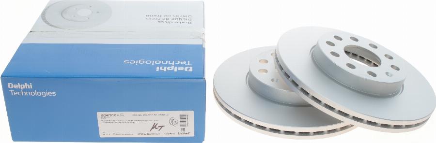 Delphi BG4701C - Kočioni disk parts5.com