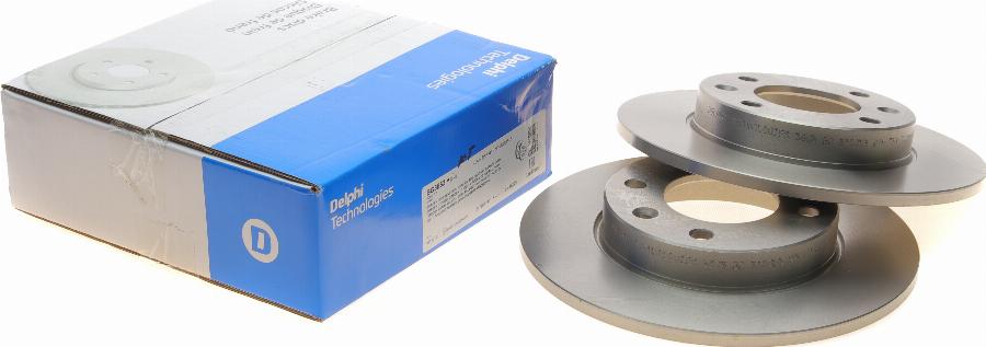 Delphi BG3653 - Disc frana parts5.com