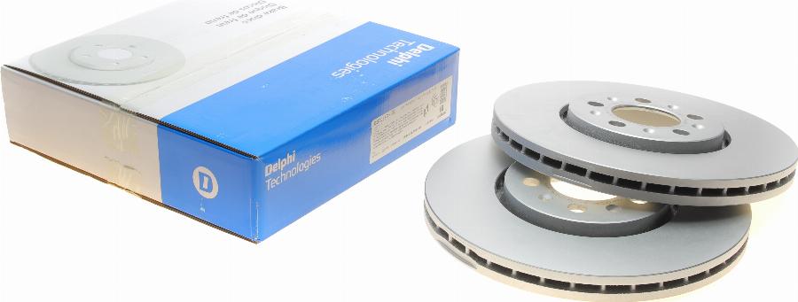 Delphi BG3035-C - Kočni disk parts5.com