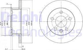 Delphi BG2716 - Piduriketas parts5.com