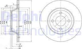 Delphi BG2783 - Piduriketas parts5.com