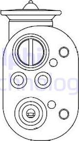 Delphi CB1001V - Ekspansiooniklapp,kliimaseade parts5.com