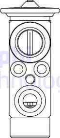 Delphi CB1021V - Expansionsventil, Klimaanlage parts5.com