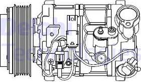 Delphi CS20545 - Kompressor,kliimaseade parts5.com