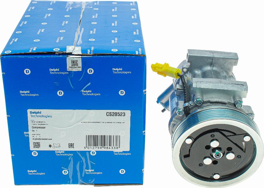 Delphi CS20523 - Kompresszor, klíma parts5.com