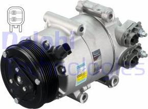 Delphi CS20323 - Kompresor, klima-uređaj parts5.com