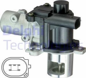 Delphi EG10425-12B1 - Ventil povratnih izpusnih plinov parts5.com