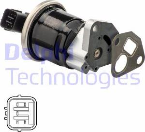 Delphi EG10519-12B1 - AGR-Ventil parts5.com