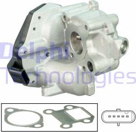 Delphi EG10538-12B1 - Válvula EGR parts5.com