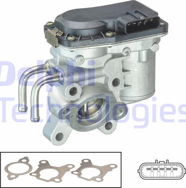 Delphi EG10537-12B1 - Supapa EGR parts5.com