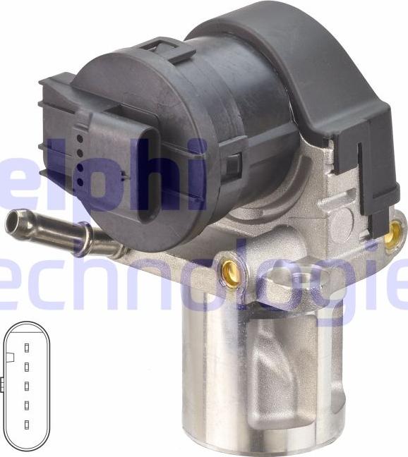 Delphi EG10627-12B1 - AGR - Ventil parts5.com