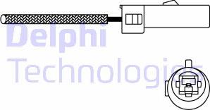 Delphi ES10997-12B1 - Sonda lambda parts5.com