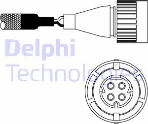 Delphi ES10986-12B1 - Lambda sonda parts5.com