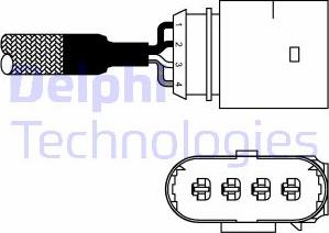 Delphi ES10981-12B1 - Lambdaszonda parts5.com