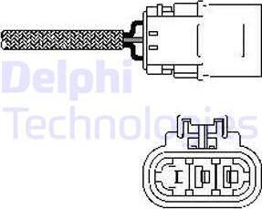 Delphi ES10456-12B1 - Sonda Lambda parts5.com