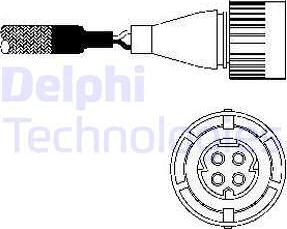 Delphi ES10254-12B1 - Lambda Sensor parts5.com