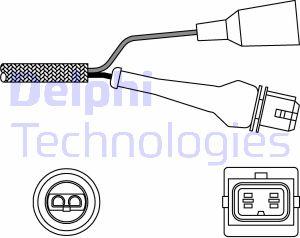 Delphi ES11000-12B1 - Lambda sonda parts5.com