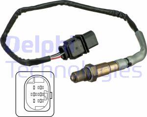 Delphi ES20550-12B1 - Lambda sonda parts5.com