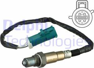 Delphi ES20629-12B1 - Lambda-sonda parts5.com