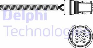 Delphi ES20313-12B1 - Lambdaszonda parts5.com