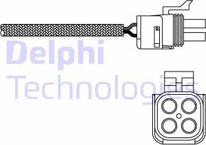 Delphi ES20290-12B1 - Sonda Lambda parts5.com