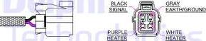 Delphi ES20215-12B1 - Lambda sensörü parts5.com
