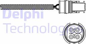 Delphi ES20274-12B1 - Sonda Lambda parts5.com