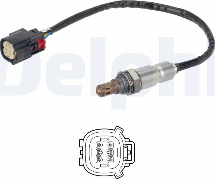 Delphi ES21414-12B1 - Lambda Sensor parts5.com