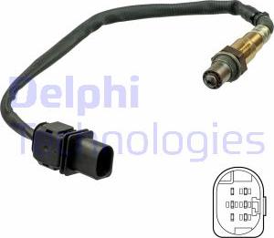 Delphi ES21086-12B1 - Lambdaszonda parts5.com