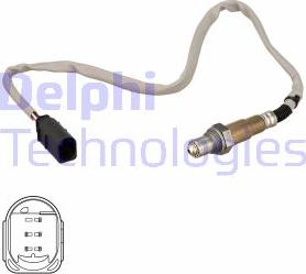 Delphi ES21074-12B1 - Lambda sonda parts5.com