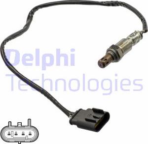 Delphi ES21076-12B1 - Sonda Lambda parts5.com