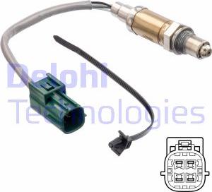 Delphi ES21195-12B1 - Sonda Lambda parts5.com