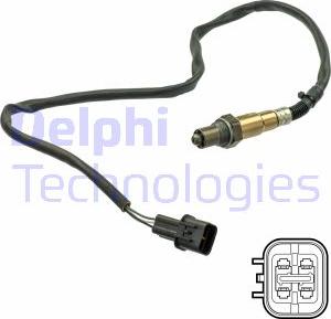 Delphi ES21157-12B1 - Sonda Lambda parts5.com