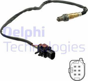 Delphi ES21171-12B1 - Lambda Sensor parts5.com