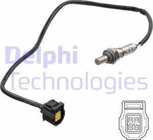 Delphi ES21342-12B1 - Sonda Lambda parts5.com