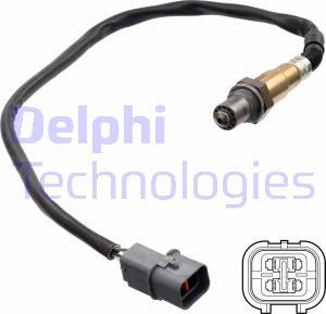 Delphi ES21297-12B1 - Sonda Lambda parts5.com