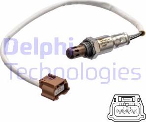 Delphi ES21259-12B1 - Sonda Lambda parts5.com