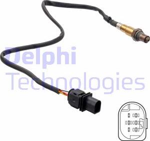 Delphi ES21263-12B1 - Lambda andur parts5.com