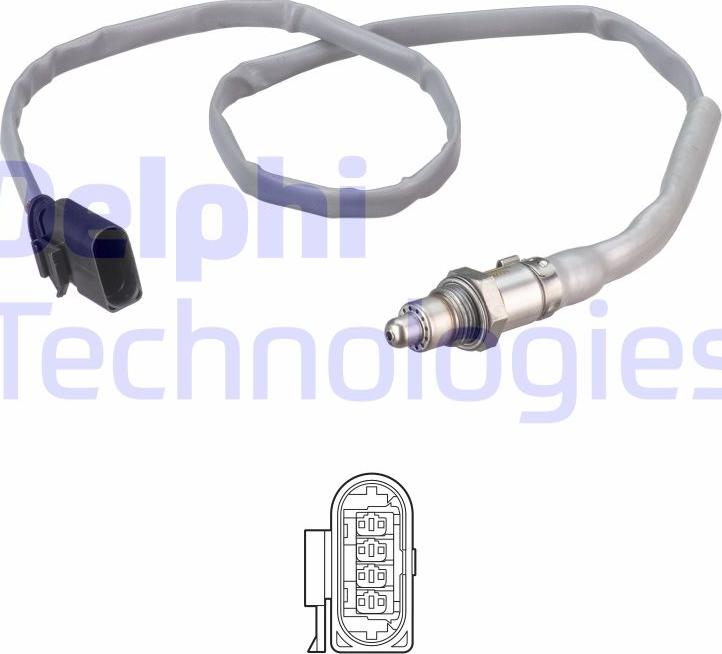 Delphi ES21272-12B1 - Lambda Sensor parts5.com