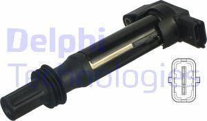 Delphi GN10584-12B1 - Bobina de inductie parts5.com