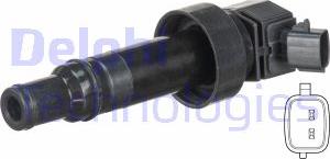 Delphi GN10634-12B1 - Bobina de inductie parts5.com